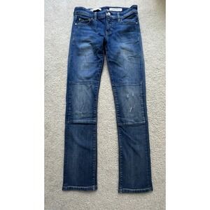 Pilcro and the Letterpress Parallel Denim Jeans Womens Size 27 Casual Stretch